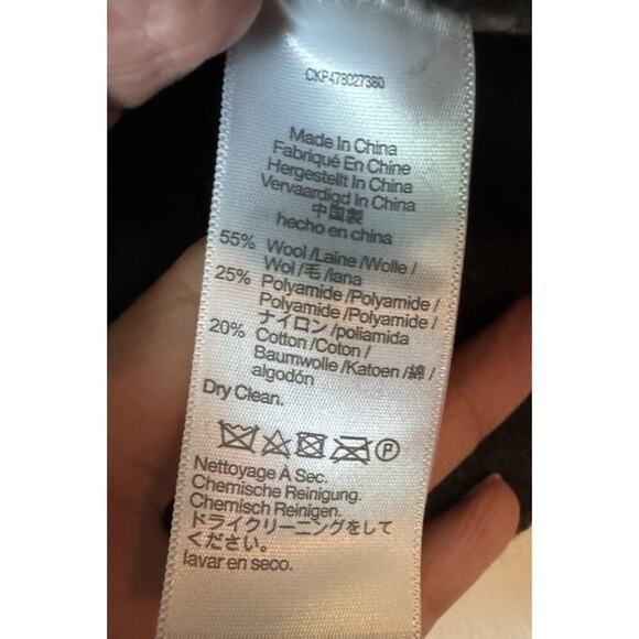 Madewell Women’s Mock Neck Crop Green Sweater Size XXL - Picture 4 of 7